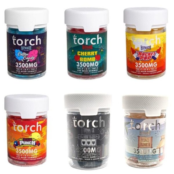 TORCH HAYMAKER (THC-P+D9+THC-X)  LR 3500MG GUMMIES