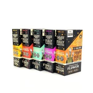 TWISTED HEMP FULLY TWISTED PREMIUM ROLLING PAPER 10CT/BOX