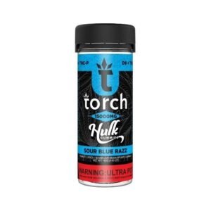 TORCH HULK D9 + THCP LIVE RESIN 15,000MG GUMMIES 20CT JAR