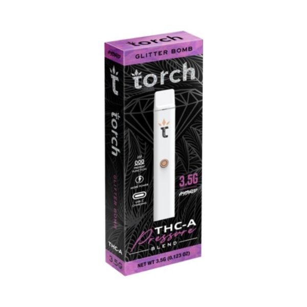 TORCH PRESSURE THCA BLEND 3.5GM DISPOSABLE 5CT/BOX