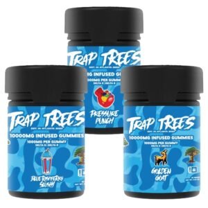 TRAP TREES BY LIL BABY (D8+ D9) INFUSED 10000MG GUMMIES 10CT/JAR