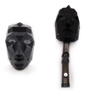 TV SHOW DESIGN SILICONE GAS MASK WATER PIPE