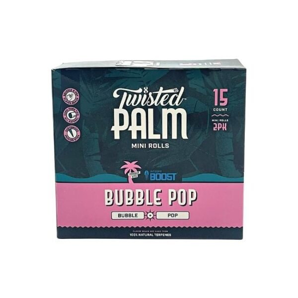 TWISTED PALM 2PK MINI ROLLS NATURAL TERPENES $1.99 15CT/BOX