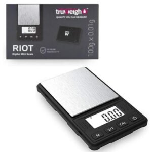 TRUWEIGH RIOT DIGITAL MINI SCALE (100G X 0.01G)