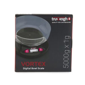 TRUWEIGH VORTEX DIGITAL BOWL SCALE 5000G X  1G BLACK