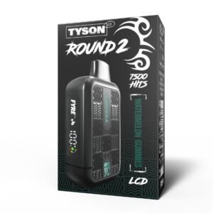 TYSON 2.0 ROUND 2  7.5K PUFFS (160ML) DISPOSABLE 10CT/BOX