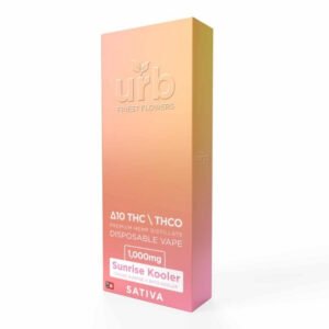URB DELTA 10 THCTHCO DISPOSABLE VAPE 1000MG 10CT/BOX
