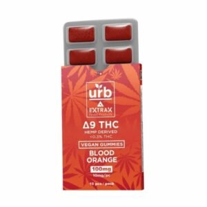 URB DELTA 9 THC GUMMIES 100MG 10CT/BOX
