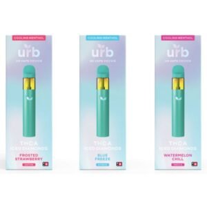 URB THCA  ICED DIAMONDS DISPOSABLE 3ML 6CT/BOX