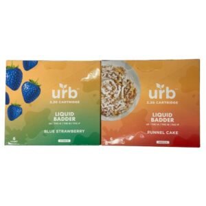 URB LIQUID BADDER CARTRIDGE 2.2ML 6CT/BOX