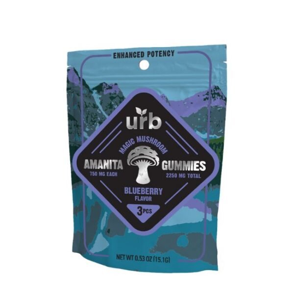 URB AMANATI MAGIC MUSHROOM GUMMIES 2250MG 30CT/BOX