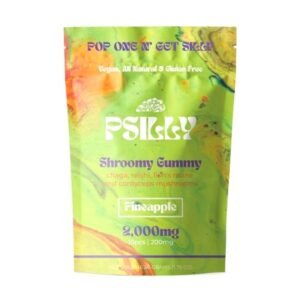 URB FINEST PSILLY (2000MG) SHROOMY GUMMY PINEAPPLE 10CT/ BOX