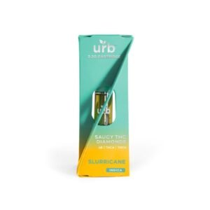 URB SAUCY THC DIAMONDS (D8+THCA +THCH) 2.2ML CARTRIDGE 6CT/BOX
