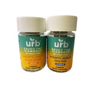URB SAUCY THC DIAMONDS SHORTY JOINTS