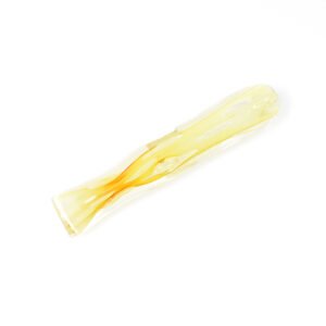 GLASS 3"INCH DICORE FRYUT DOUBLIC LYME DESIGN CHILLUM ASSORTED "VCH50"