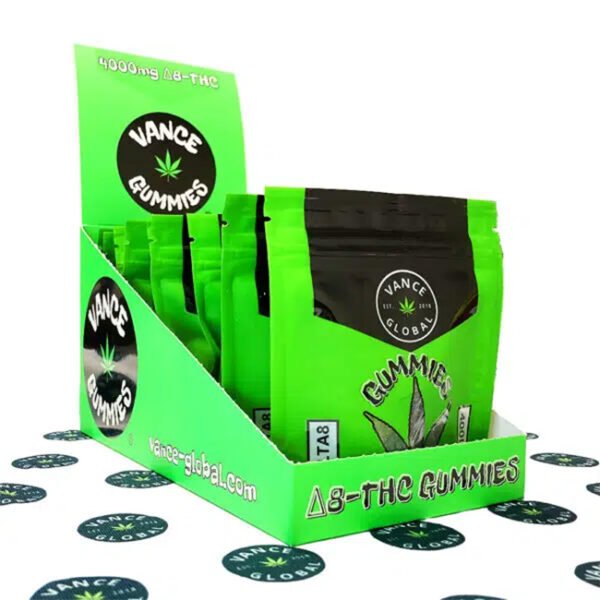 VANCE GLOBAL (DELTA 8) GUMMIES 4000MG 10CT / BOX