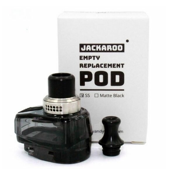 VANDY VAPE JACKAROO EMPTY POD MATT-BLACK