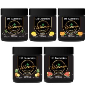 WISCONSIN HOMEGROWN DELTA 8 GUMMIES (ASSORTED) 900MG 30CT/JAR
