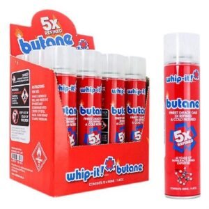 WHIP-IT BUTANE 5X LIGHTER 300 Ml X 12CT/BOX