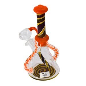 7" DOUBLE HORN BEAKER WATER PIPE