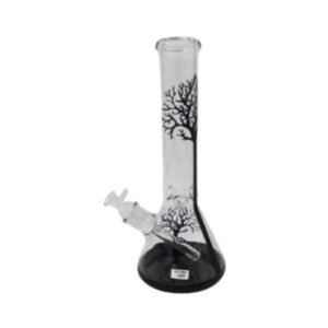 14" TREE PRINTED HEAVY DUTY BEAKER WATER PIPE