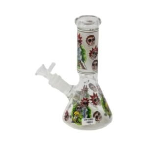 8.5" RICK AND MORTY FANCY BEAKER WATER PIPE