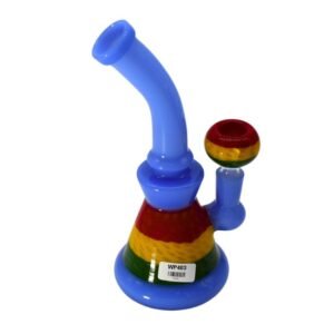 8" FULL COLOR TUBE BEAKER WATER PIPE
