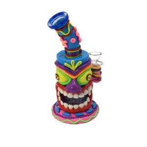 10" FANCY SKULL WATER PIPE