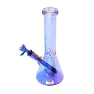 GLASS 10" HEX TOP BEAKER WATER PIPE