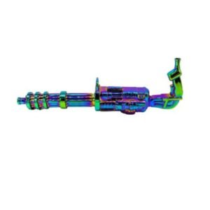 27" COLOR FULL MACHINE GUN WATER PIPE