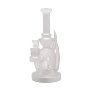 TATAOO 12" SPIKE DESIGN GLASS WATER PIPE
