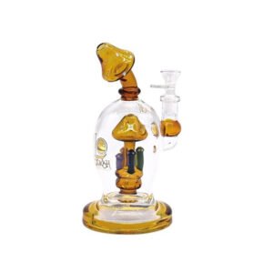 LOOKAH 10" MUSHROOM GLASS WATER PIPE