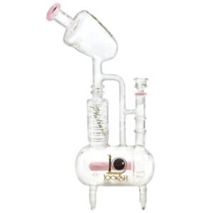 LOOKAH GLASS 16" TANK WITH TABLE LEG SPRING DESIGN WATER PIPE