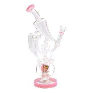 LOOKAH GLASS 16" RECYCLER WATER PIPE