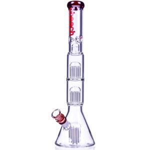 CHEECH 18" BLIME MOLAR TRIPLE RAINTREE PERC BEAKER DESIGN WATERPIPE