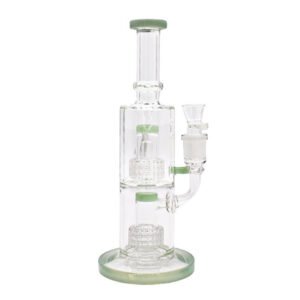 12" STRAIGHT TUBE GLASS WATER PIPE