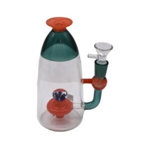 GLASS 8" FANCY SHOWER HEAD BOTTLE DESIGN WATER PIPE