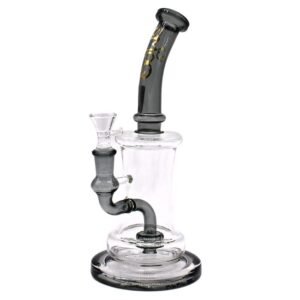 SMOQ 12" GLASS WATER PIPE