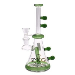 SMOQ 8" GLASS WATER PIPE