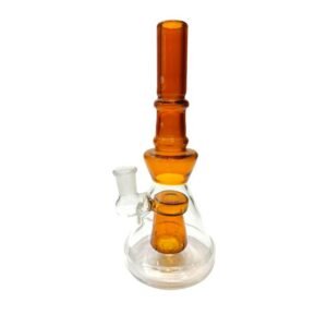 8" BEAKER GLASS WATER PIPE