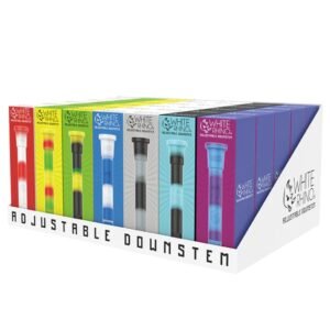 WHITE RHINO SILICONE ADJUSTABLE DOWNSTEM ORIGINAL 35CT/ BOX