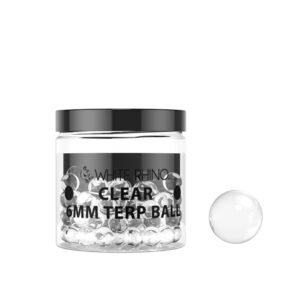 WHITE RHINO 6MM TERP BALLS 50CT/ JAR