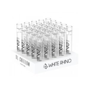 WHITE RHINO XL CHILLUM 25CT/ BOX