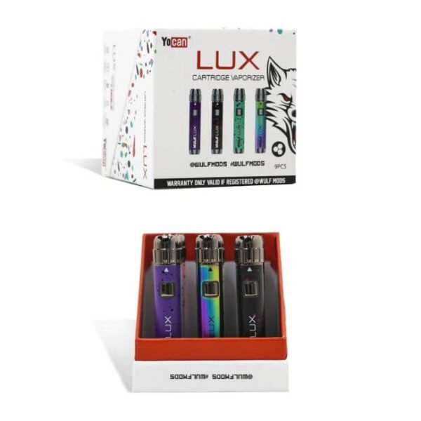 WULF MODS LUX CARTRIDGE BATTERY 9CT DISPLAY