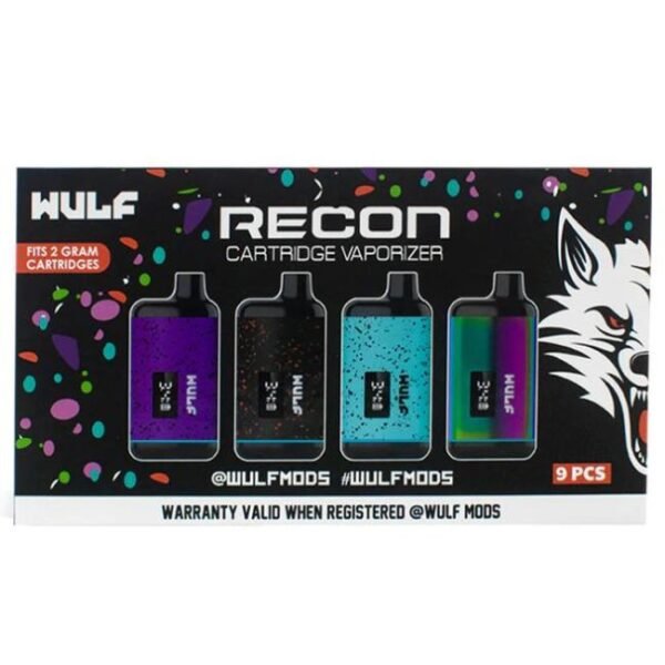 WULF RECON CARTRDIGE VAPORIZER 9PK DISPLAY
