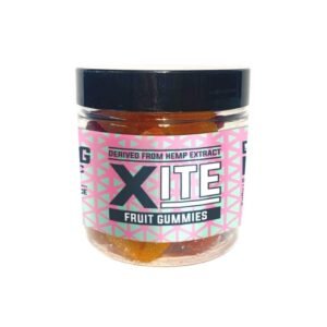 XITE DELTA 9 FRUIT GUMMIES 1200MG JAR