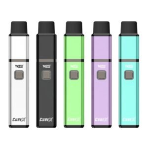 YOCAN CUBEX 1400mAH QUAD DESIGN & ALUMINIUM BODY WAX CONCENTRATE VAPORIZER KIT