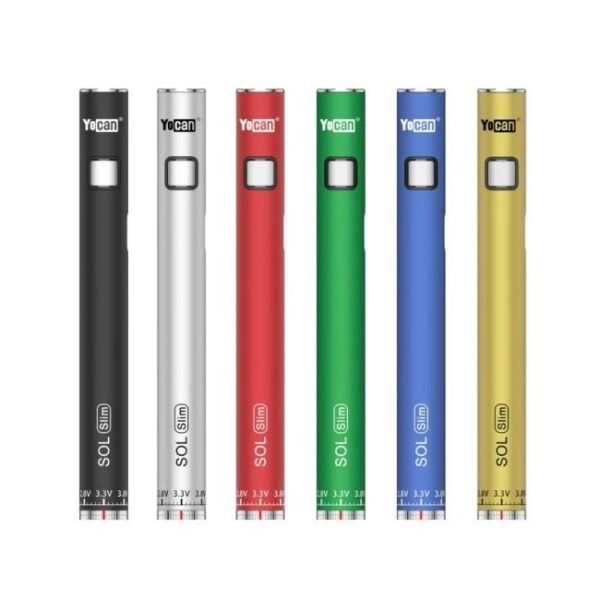 YOCAN SOL SLIM 350mAH BATTERY 20CT/ BOX