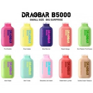 ZOVOO DRAGBAR B5000 5% DISPO (65ML) 5K PUFFS 5CT/ BOX