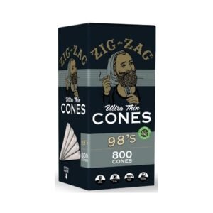 ZIG ZAG BULK ULTRA THIN 98'S CONES 800CT/ CARTON